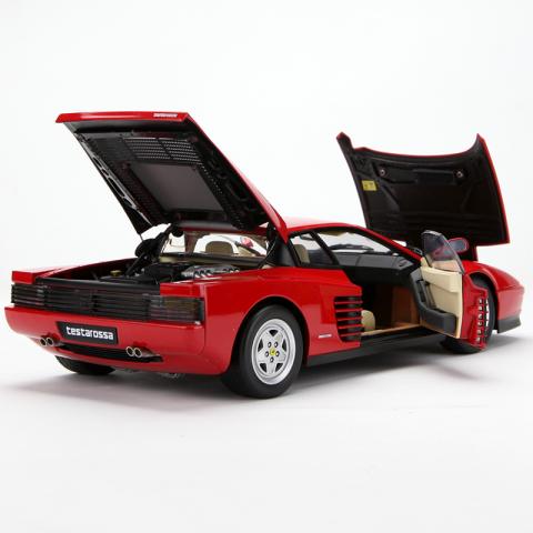 京商 1:18 法拉利特斯塔罗萨Testarossa 1989 合金仿真静态汽车模型 红色