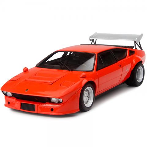 京商 1:18 兰博基尼于拉科Urraco Rally 合金仿真静态汽车模型 橙色