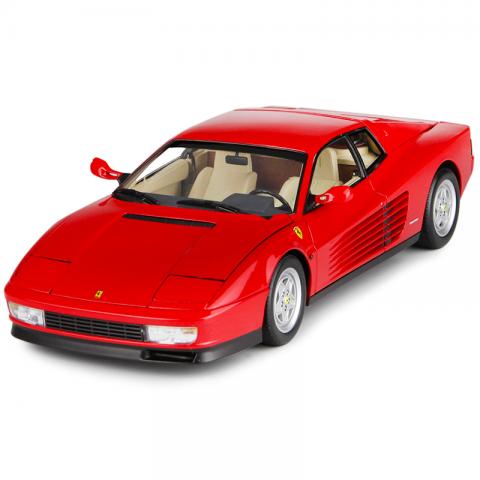 京商 1:18 法拉利特斯塔罗萨Testarossa 1989 合金仿真静态汽车模型 红色