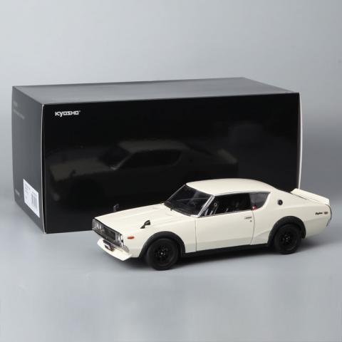 京商 1/18 Nissan Skyline 2000 GT-R (KPGC110)白色 合金模型