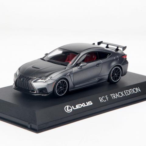 京商 1/43 LEXUS RC F 合金汽车模型 不可门 灰色