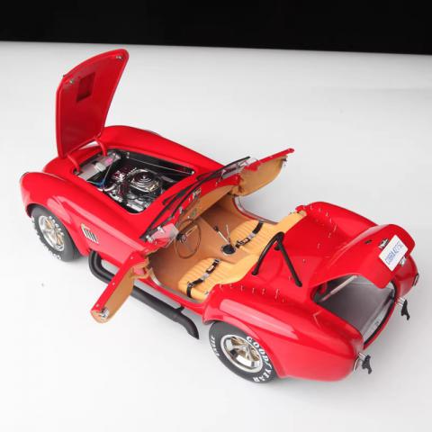 京商 1/12 Shelby Cobra 427S/C 合金汽车模型 红色 可开门