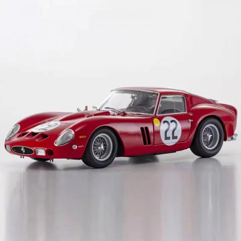 京商 1/18 法拉利 Ferrari 250GTO 22# 1962 LM 合金模型