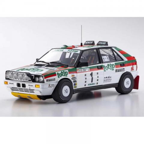 KYOSHO京商 1/18 Lancia Delta HF 4WD -1987 合金汽车模型 可开