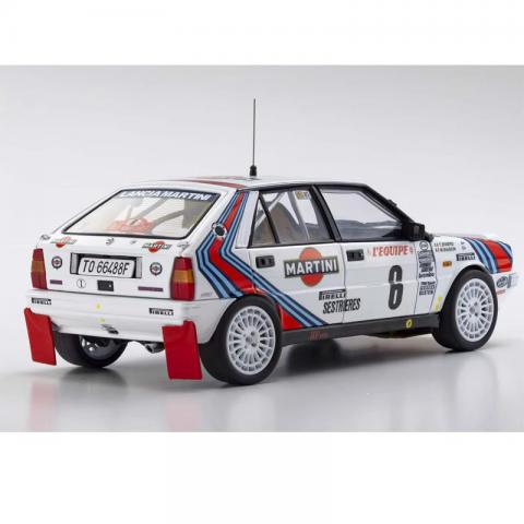 KYOSHO京商 1/18 1/18 Lancia Delta HF -1987 6号 合金汽车模型