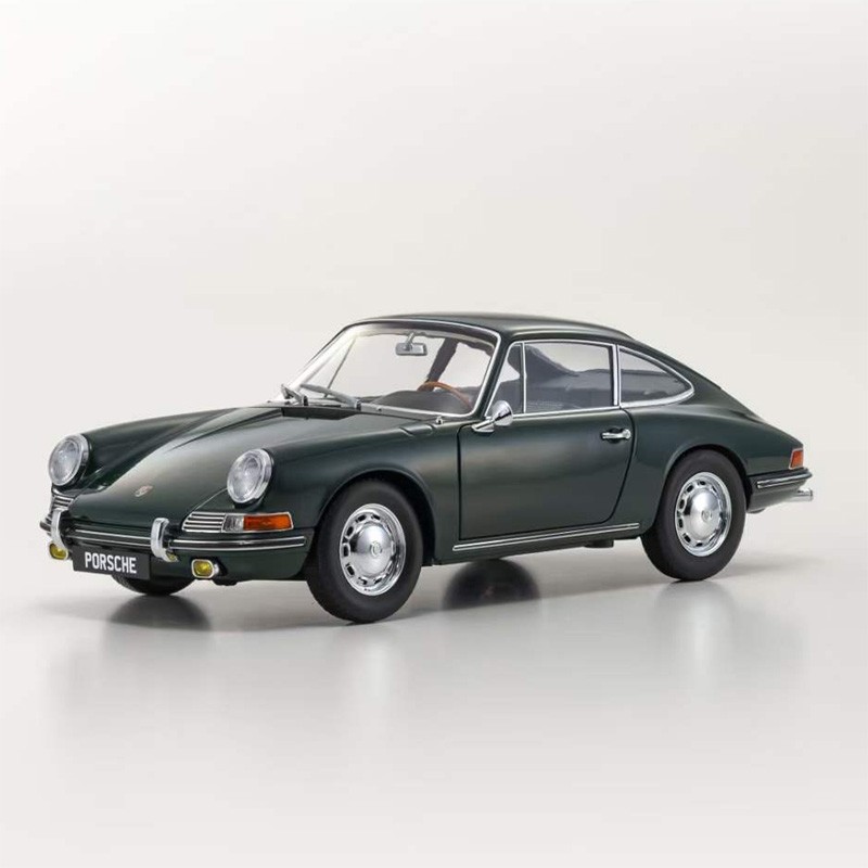 KYOSHO京商 1/18 保时捷 Porshe 911(901) 1964 绿色合金汽车模型